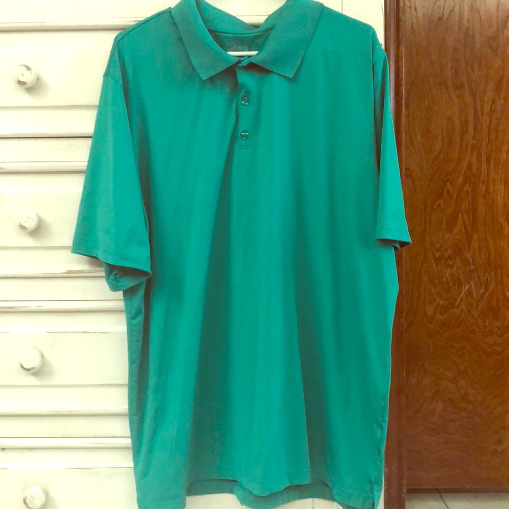 Green Golf Polo